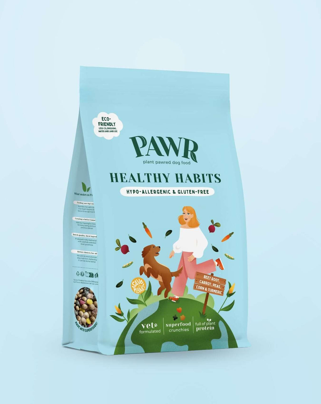 Pflanzliches Hundefutter von Healthy Habits