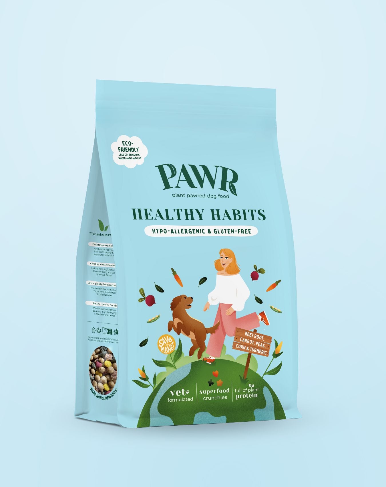 Pflanzliches Hundefutter von Healthy Habits